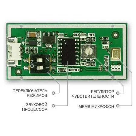 Схема микрофона М-60 STELBERRY