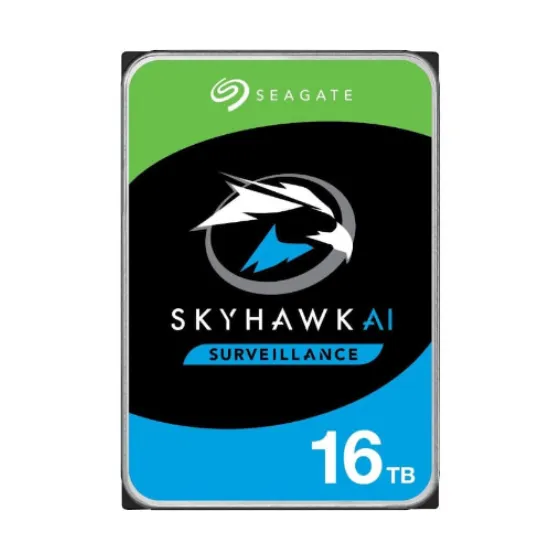 ST16000VE002 16Тб жесткий диск поддерживает до 64 камер, SATA III, 6Gb/s, 7200 об/мин, 3,5", 256 Мб