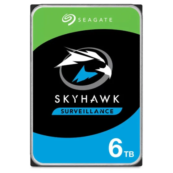 ST6000VX008 6Tб HDD для систем видеонаблюдения, SATA III, 7200 об/мин, 256 Мб, 3,5"