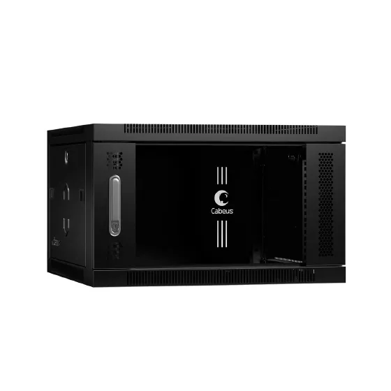 SH-05F-6U60/60-BK шкаф телекоммуникационный настенный 19", 6U
