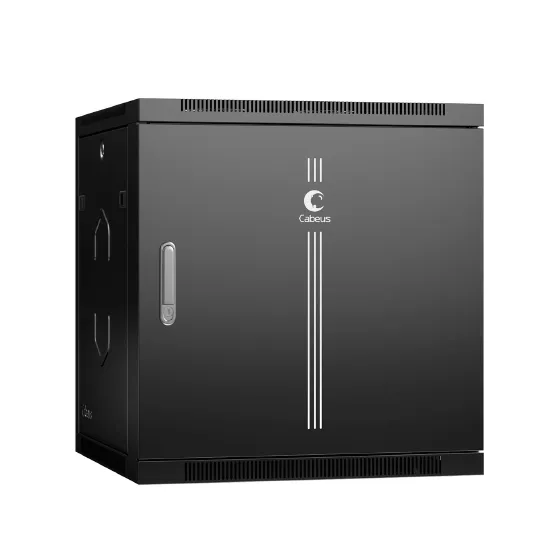 SH-05F-12U60/35m-R-BK шкаф телекоммуникационный настенный 19", 12U
