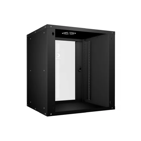 WSC-05D-12U55/45-BK шкаф телекоммуникационный настенный 19", 12U