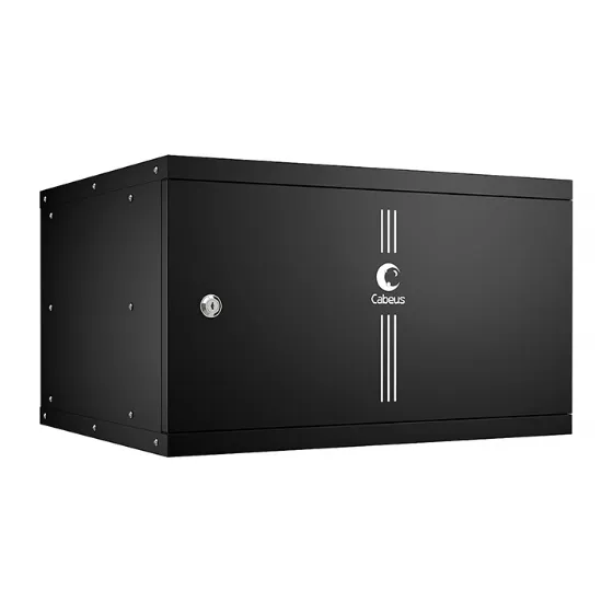WSC-05D-6U55/45m-BK шкаф телекоммуникационный настенный 19", высота 6U