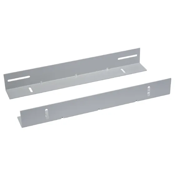 JH05-06-100KG (серый) направляющие 19" для шкафов 600 мм