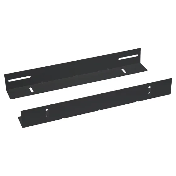 JH05-06-100KG-BK (черные) направляющие 19" для шкафов 600 мм и стоек