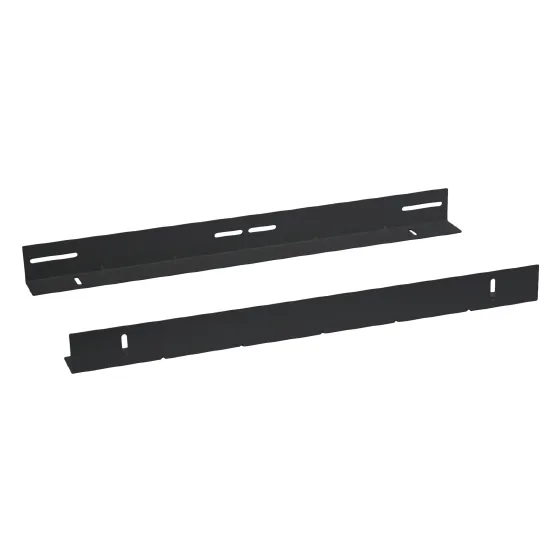 JH05-08-100KG-BK (черные) направляющие 19" для шкафов 800мм и открытых стоек