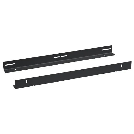 JH05-12-100KG-BK (черные) направляющие 19" для шкафов 1200 мм