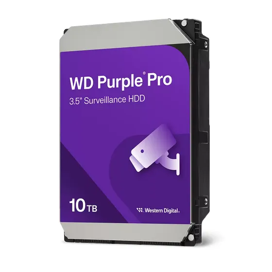 WD102PURP жесткий диск 10 Тб для видеонаблюдения