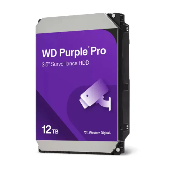 WD122PURP жесткий диск 12 Тб для видеонаблюдения