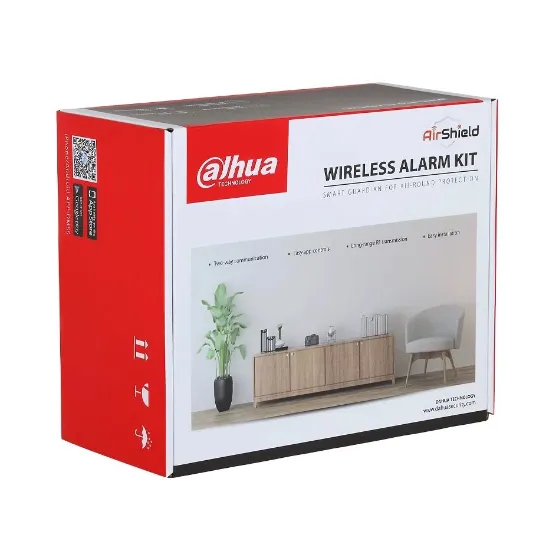 DHI-ART-ARC3800H-03-FW2(868)-B (черный) комплект беспроводной сигнализации