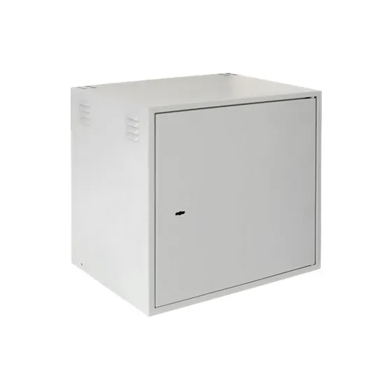 EC-WS-075240-GY настенный антивандальный шкаф с дверью на петлях 7U