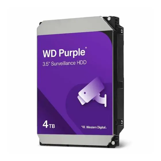 WD44PURZ жесткий диск 4Гб, интерфейс SATA III, форм-фактор 3,5'', скорость вращения 5400 об/мин, CRM