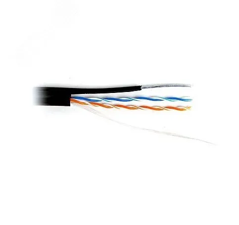 UTP outdoor 2x2x0,51 Cu steel rope (с тросом) Premium